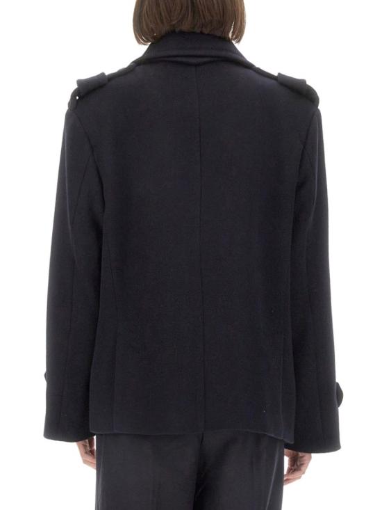  막스마라 라베노 더블 브레스티드 피코트 2421086023600 560005 Blue - MAX MARA