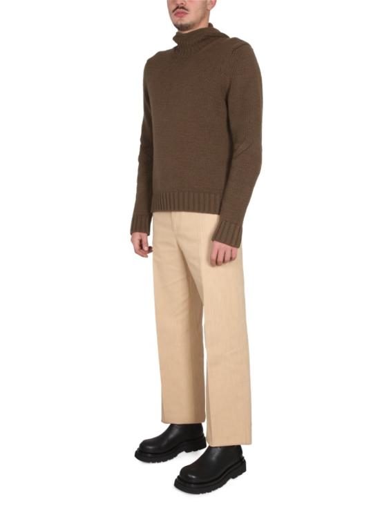  보테가베네타 터틀넥 710110 V2EJ02603 Brown - BOTTEGA VENETA