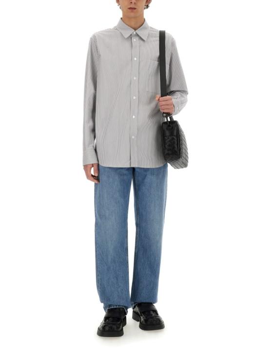  보테가베네타 긴팔 셔츠 786340 V3ZA01160 Grey - BOTTEGA VENETA