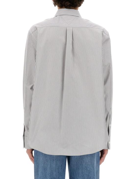  보테가베네타 긴팔 셔츠 786340 V3ZA01160 Grey - BOTTEGA VENETA