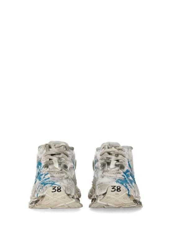  발렌시아가 러너 그래피티 스니커즈 772767 W3RBQ9040 White - BALENCIAGA