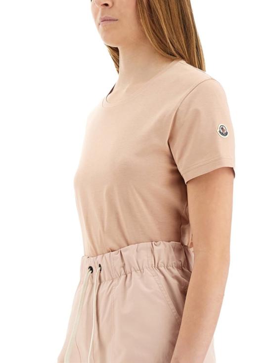  몽클레어 코튼 저지 티셔츠 8C73200 V805851J Pink - MONCLER