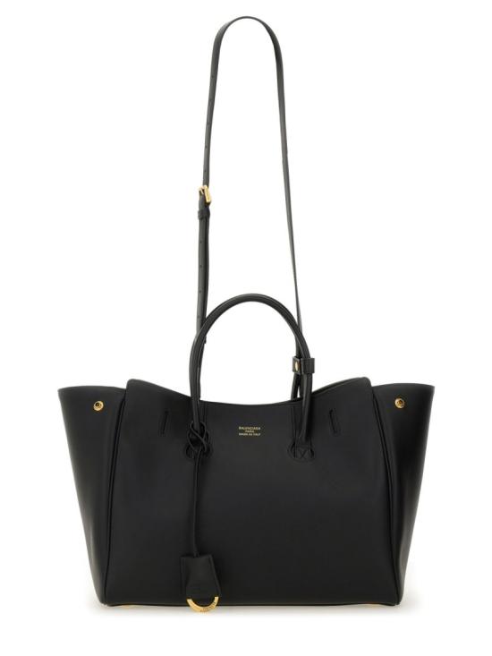  발렌시아가 크로커다일 이펙트 탑 핸들 숄더 백 813357 2ABAV1000 Black - BALENCIAGA