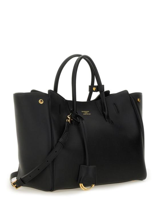  발렌시아가 크로커다일 이펙트 탑 핸들 숄더 백 813357 2ABAV1000 Black - BALENCIAGA
