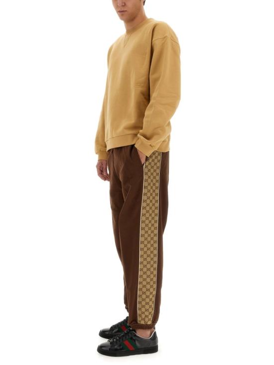  구찌 코튼 저지 스웨트셔츠 768448 XJF3W2184 Brown - GUCCI