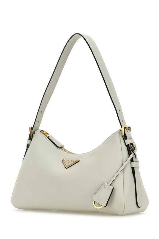 26FW 프라다 에이미 미디움 숄더백 1BC229VLVM2CYS F0PG7 White - PRADA