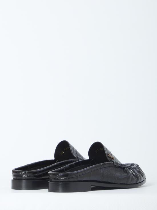 26SS 생로랑 뮬/슬리퍼 869742 BLACK - SAINT LAURENT