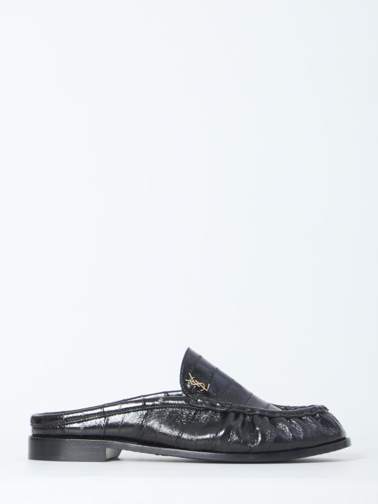 26SS 생로랑 뮬/슬리퍼 869742 BLACK