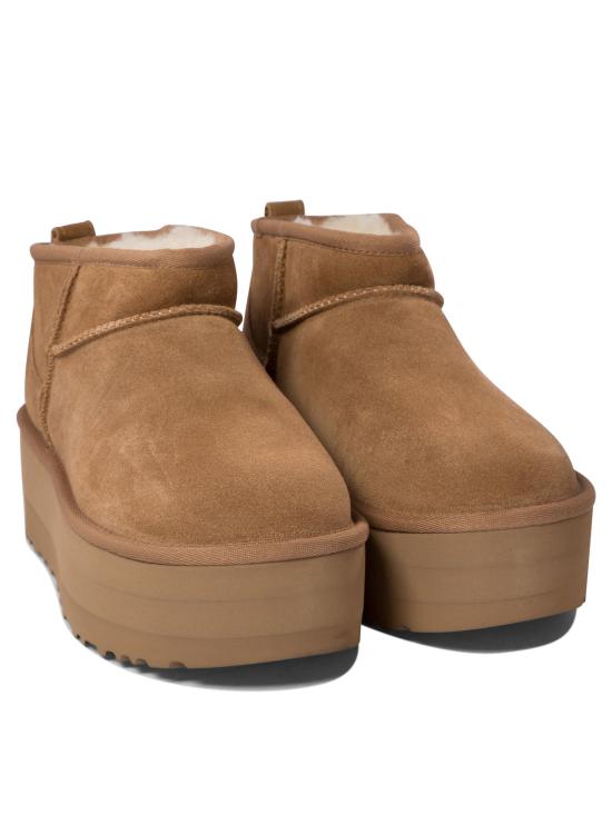 26FW 어그 부츠 클래식 울트라 미니 플랫폼  및 앵클  브라운 - UGG