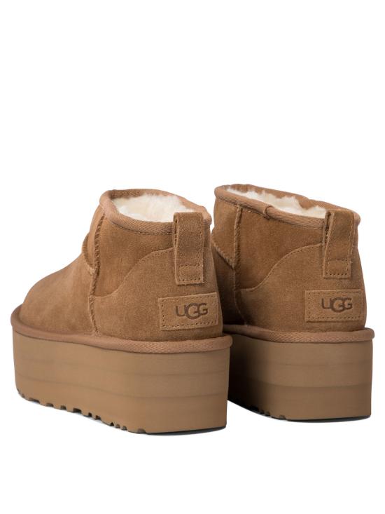 26FW 어그 부츠 클래식 울트라 미니 플랫폼  및 앵클  브라운 - UGG