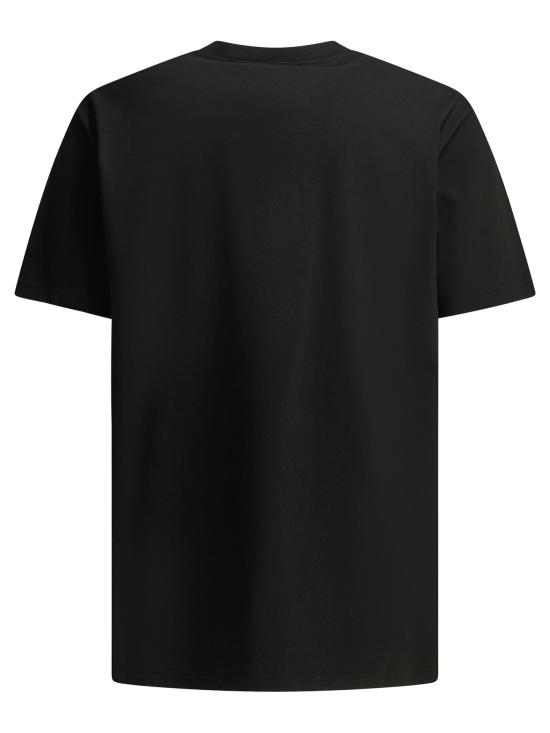 26FW 지방시 반팔 티셔츠 로고가 있는 크루넥 티셔츠 (블랙) - GIVENCHY