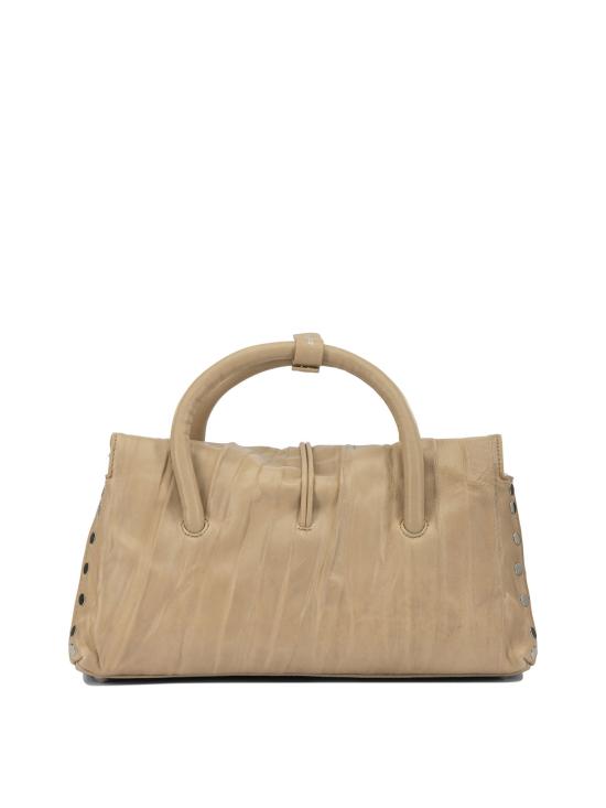 26FW 자넬라토 토트백 Dotta® Plissè 핸드백 베이지 - ZANELLATO