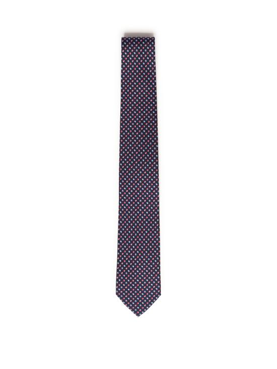 26SS 살바토레 페라가모 넥타이 351310 788867001 Dark blue Red LIGHT BLUE