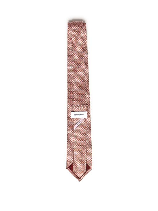 26SS 살바토레 페라가모 넥타이 351291 785569005 Orange PINK - SALVATORE FERRAGAMO