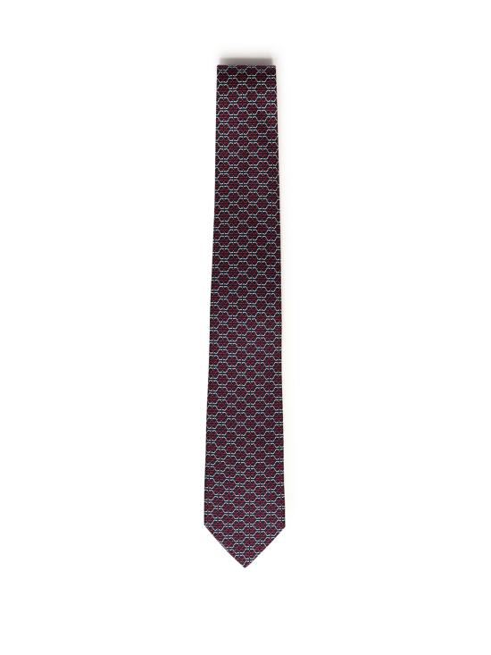 26SS 살바토레 페라가모 넥타이 351204 778439001 Navy red