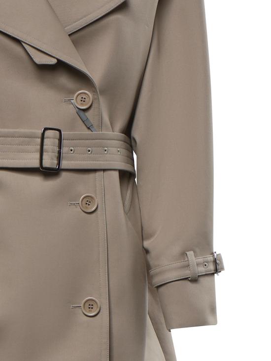 26SS 막스마라 카초 더블 브레스티드 트렌치 자켓 2611121103600 002 TAUPE - MAX MARA
