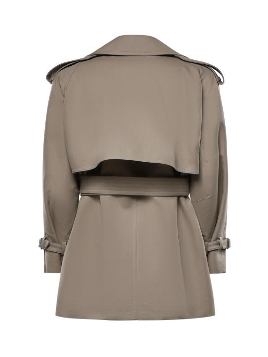 26SS 막스마라 카초 더블 브레스티드 트렌치 자켓 2611121103600 002 TAUPE - MAX MARA