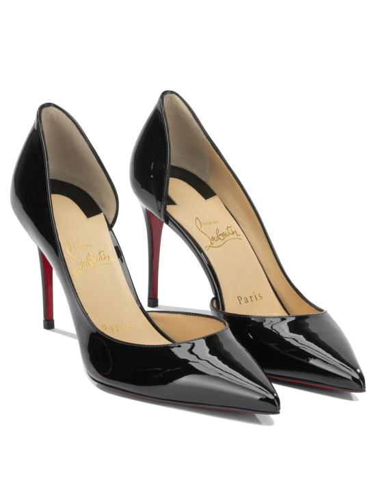 26FW 크리스챤 루부탱 힐/펌프스 굽 있는 검정색 구두 - CHRISTIAN LOUBOUTIN