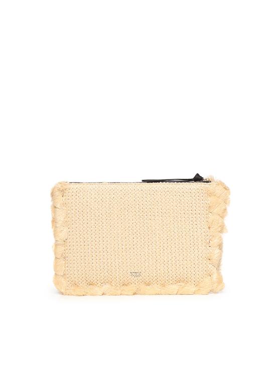 26SS 핑코 클러치/파우치 106718 A39YHZ3Q BEIGE - PINKO