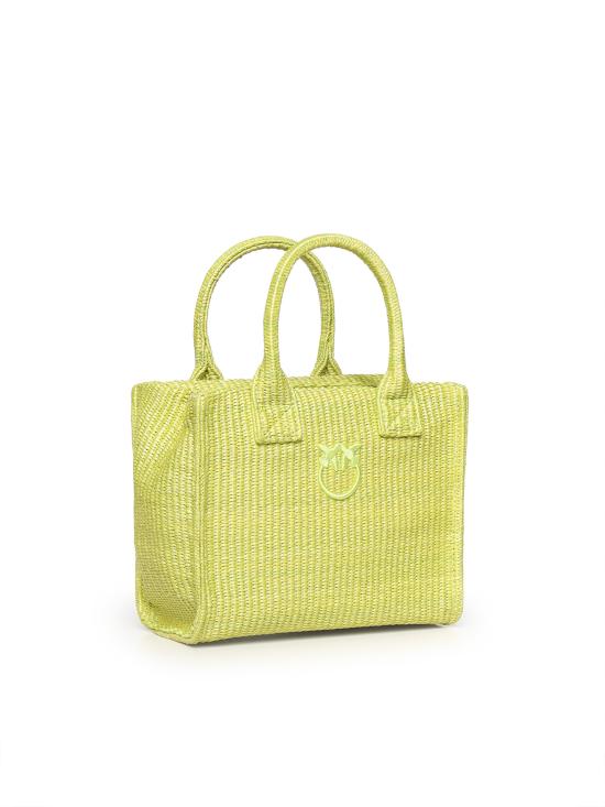 26SS 핑코 토트백 106832 A39YVV0 VERDE MELA - PINKO