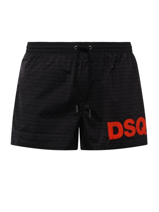 26SS 디스퀘어드2 스윔팬츠 D7B5C6600 015 BLACK ORANGE
