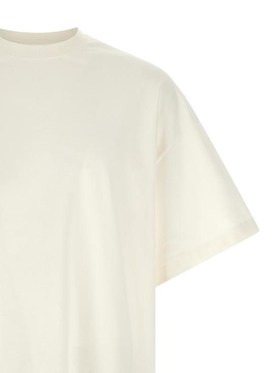 26FW 질샌더 반팔 티셔츠 로고 티셔츠 (흰색/검정색) - JIL SANDER