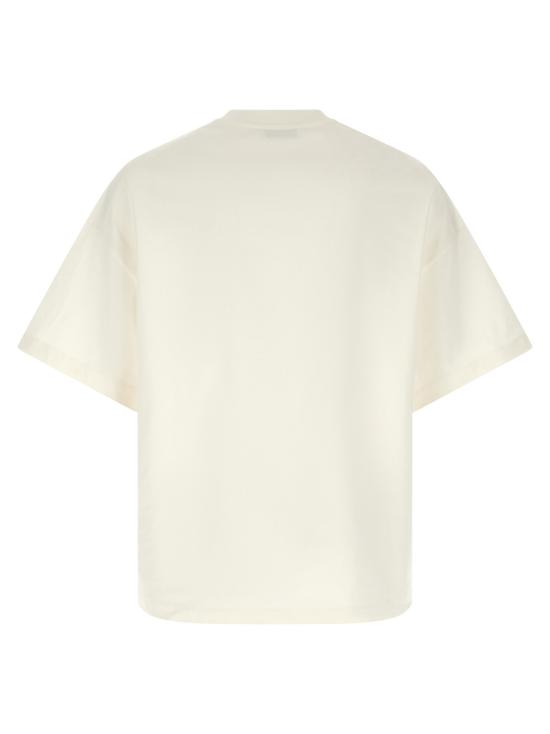 26FW 질샌더 반팔 티셔츠 로고 티셔츠 (흰색/검정색) - JIL SANDER