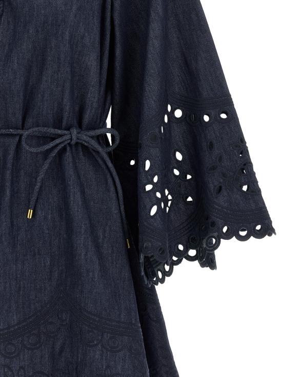 26FW 짐머만 미디 원피스 9161DSS263INK - ZIMMERMANN