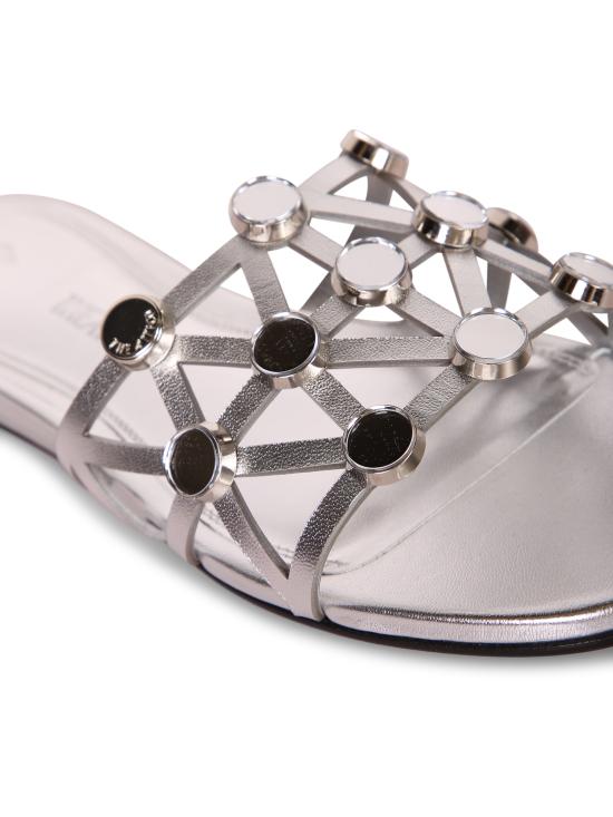 26SS 디 아티코 뮬/슬리퍼 251WSH0088 LBT112AA 002 Metallic - THE ATTICO