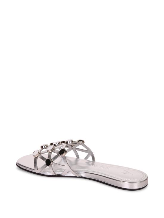 26SS 디 아티코 뮬/슬리퍼 251WSH0088 LBT112AA 002 Metallic - THE ATTICO