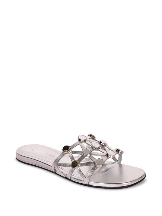 26SS 디 아티코 뮬/슬리퍼 251WSH0088 LBT112AA 002 Metallic - THE ATTICO