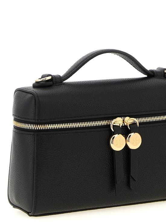 26FW 토리버치 토트백 로미 슬림 핸드백 블랙 - TORY BURCH