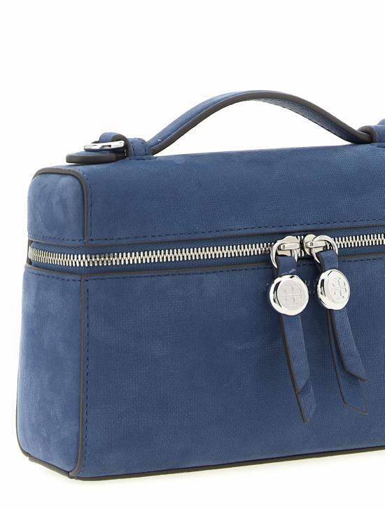 26FW 토리버치 토트백 로미 슬림 핸드백 블루 - TORY BURCH