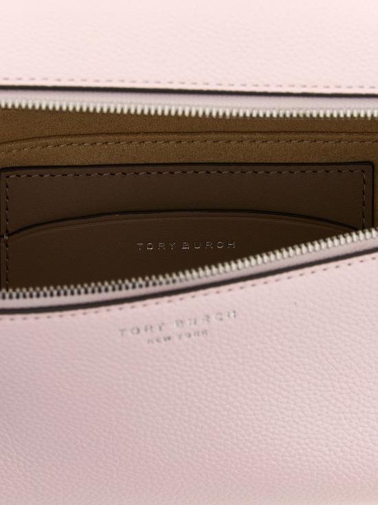 26FW 토리버치 토트백 로미 슬림 핸드백 핑크 - TORY BURCH