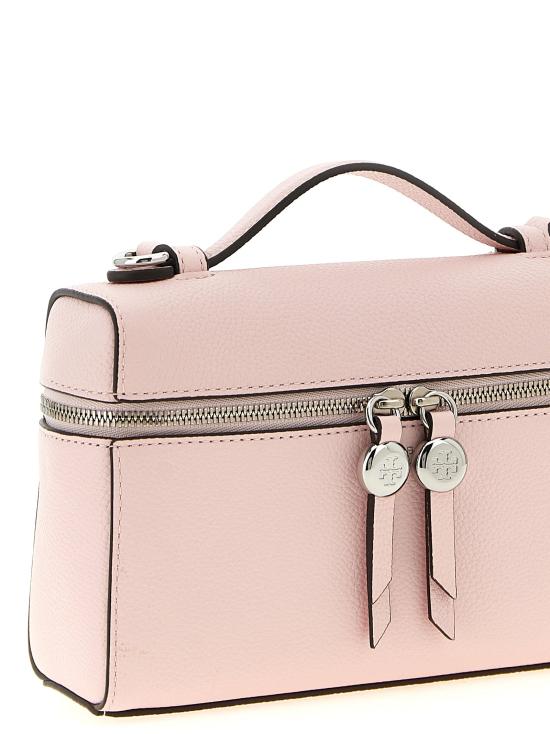 26FW 토리버치 토트백 로미 슬림 핸드백 핑크 - TORY BURCH