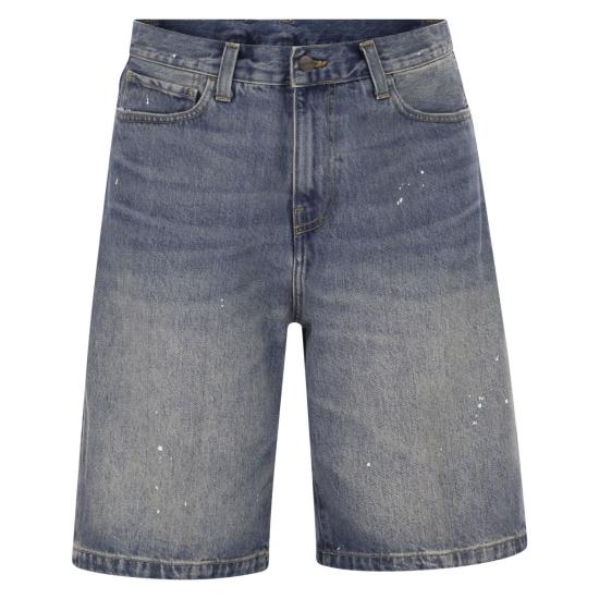 26FW 칼하트 데님 숏팬츠 I037028 MEDIUM DENIM