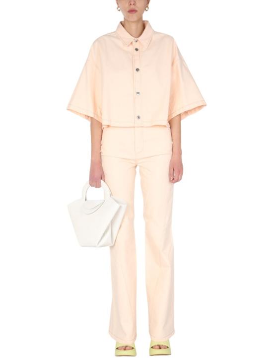  보테가베네타 데님 팬츠 654286 V0W307662 Pink - BOTTEGA VENETA
