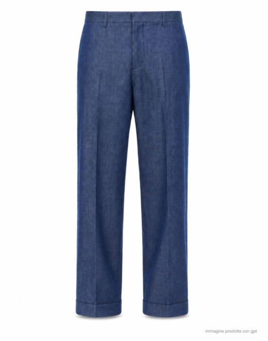 26FW 텔라 크루다 데님 팬츠 TNPT0006 DE0053 Blue