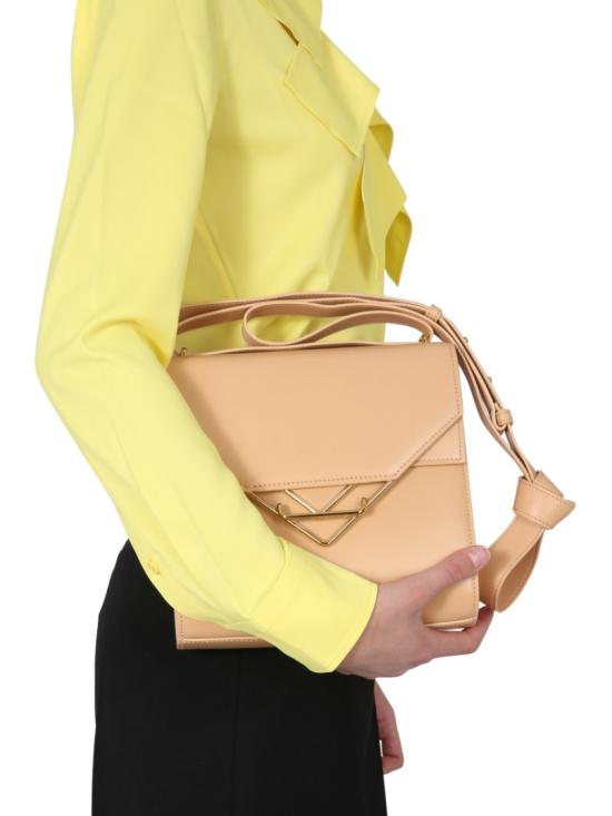  보테가베네타 더 클립 숄더백 652391 V0I422700 Neutrals - BOTTEGA VENETA