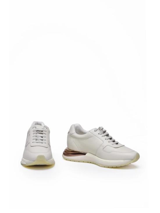 25SS 살바토레 페라가모 스니커즈 흰색 가죽 - SALVATORE FERRAGAMO