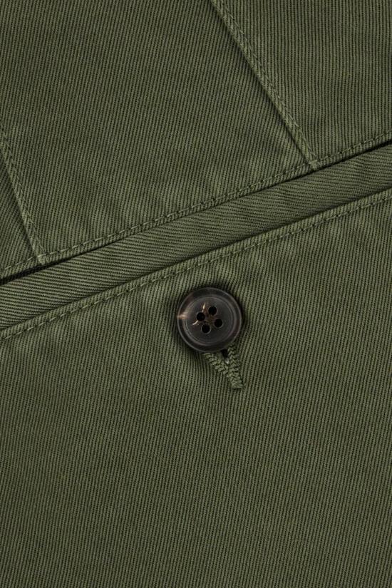 25FW 톰브라운 코튼 트윌 유틸리티 치노 팬츠 MTU335WF0576350 GREEN - THOM BROWNE