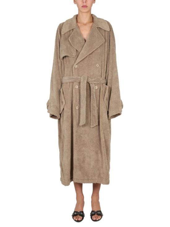  발렌시아가 코트 704544 TKP179577 Brown