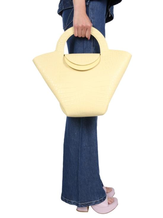  보테가베네타 DOLL 라지 옐로우 토트백 658516 VA4509414 Yellow - BOTTEGA VENETA