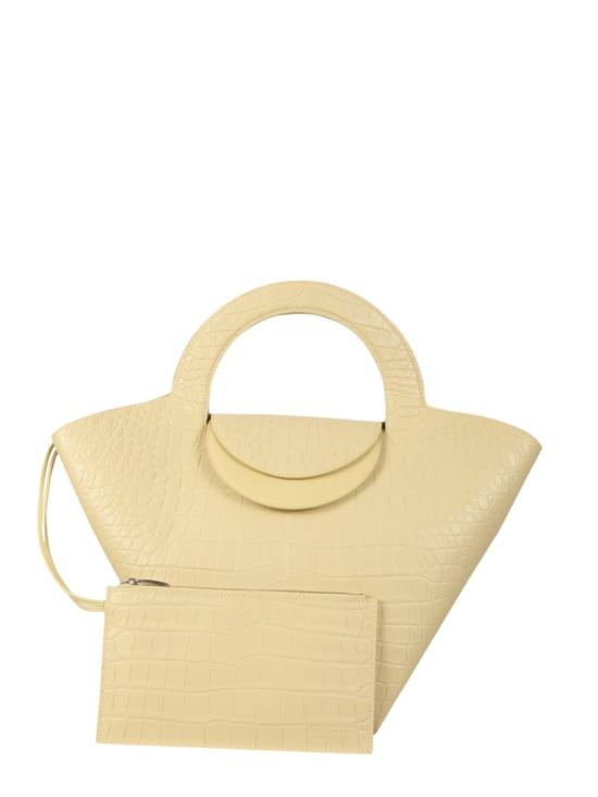  보테가베네타 DOLL 라지 옐로우 토트백 658516 VA4509414 Yellow - BOTTEGA VENETA