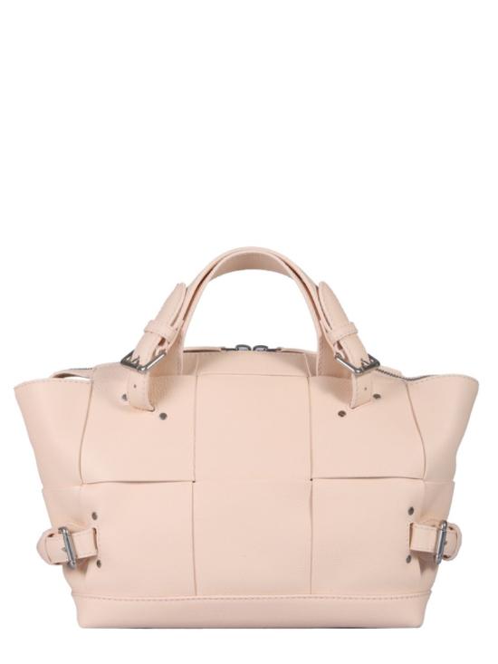  보테가베네타 아르코 툴 스몰 탑 핸들백 690436 V1Q716706 Pink - BOTTEGA VENETA