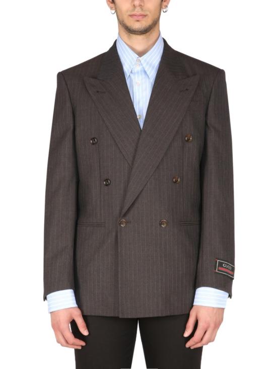  구찌 수트 자켓 675837 ZACFK1190 Brown