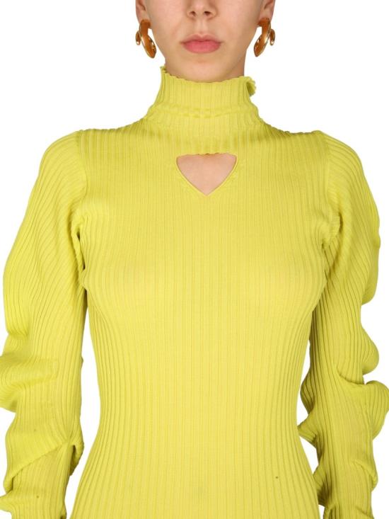  보테가베네타 미디 원피스 664686 V0ZF07275 Green - BOTTEGA VENETA