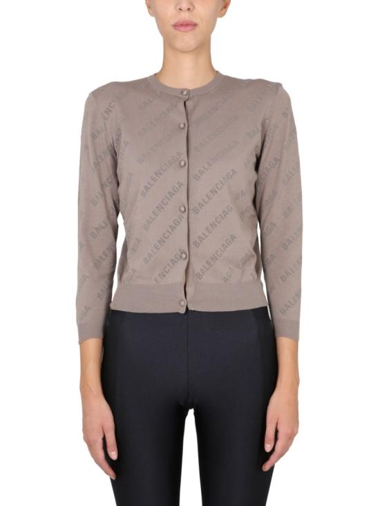  발렌시아가 가디건 706303 T32340966 Brown