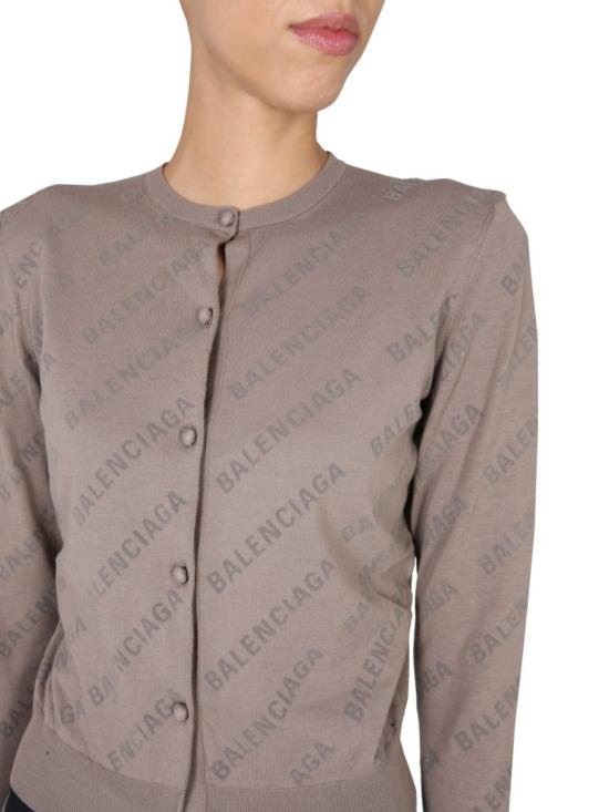  발렌시아가 가디건 706303 T32340966 Brown - BALENCIAGA