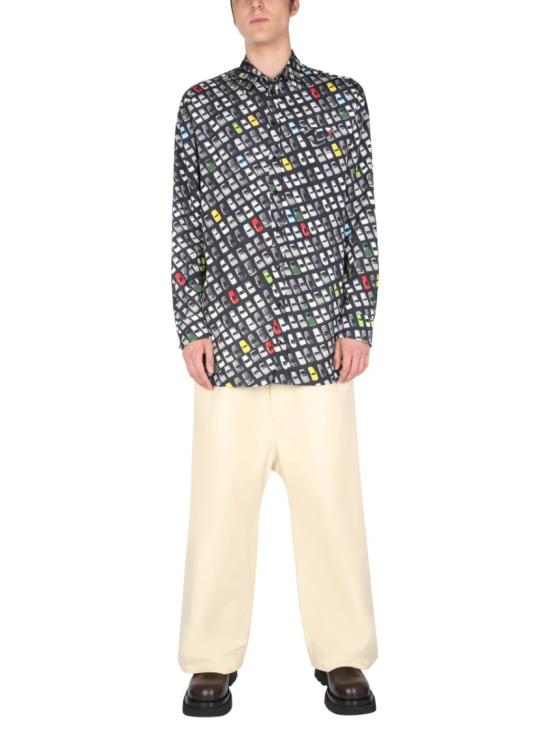  보테가베네타 긴팔 셔츠 659158 V0QJ08383 Black - BOTTEGA VENETA